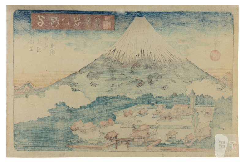 Utagawa Toyokuni II (Toyoshige, 1777-1835) | The complete set of Eight Views of Famous Places (Meisho hakkei) | Edo period, 19th century - 图7